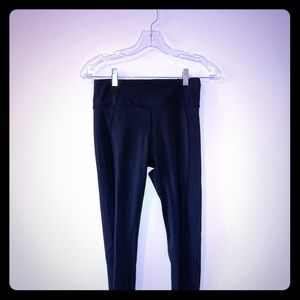 Product- black leggings with detail